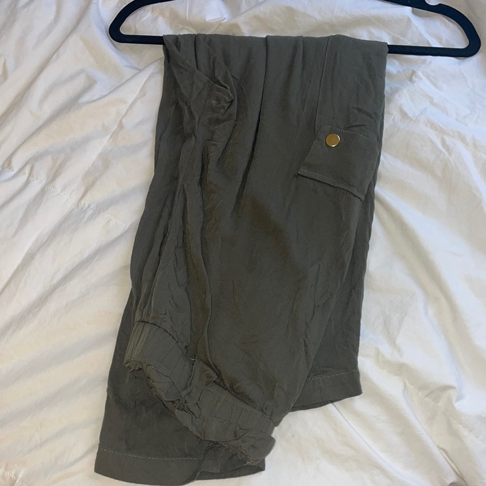 Army Green Cargo Pants